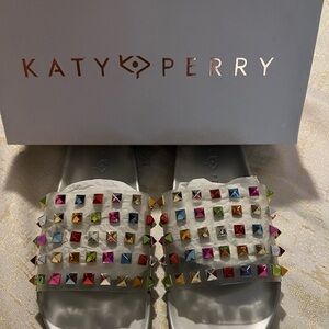 Katy Perry Multicolor Studded Sandals